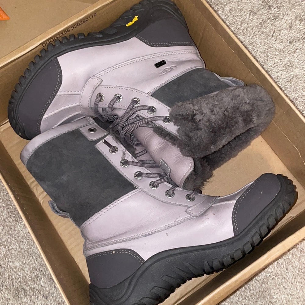 UGG Grey Adirondack Boot II Snow boots